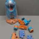 EagleStone Movable Dinosaur Shooting Toys for Boys  Electronic Target Practice with 2 Air Pump Guns, LCD Score Tracker, Sound Effects & 48 Foam Balls, for Kids 5 6 7 8 9