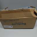 Bedsure Calming Cat Beds for Indoor Cats - Small Cat Bed Washable 20 inches, Anti-Slip Round Fluffy Plush Faux Fur Pet Bed, Fits up to 15 lbs Pets, Navy