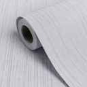 White Grasscloth Peel and Stick Wallpaper A Set of 23.6" X 120" Self-Adhesive Texture Contact Paper Faux Grasscloth Removable Wallpaper for Cabinets Counter Top Shelf Liners