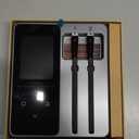 Wireless Meat Thermometer with App Control, 600FT Bluetooth Range, 2 Probes & 6 Sensors, 0.5S Instant Read, LCD Display, IP67 Waterproof Real-Time Monitoring & Smart Alerts for BBQ, Grill, Oven