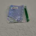 WHIPPY Women Lace-up Corset Waist Belt Transparent PVC Lace Crochet Petal Elastic Wide Belt for Dress (M: Fit Waist 31-34 Inches, Blue)