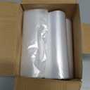 Clear Small Trash Bags 4-Gallon bathroom garbage bags, Trash Bags for Bathroom Bedroom Office - Unscented 15 Liters waste basket liners (150 Counts)