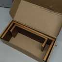 Jerbikas 2-Tier Wood Display Risers Versatile Food Display Risers for Party, Desktop Organizer for Home, Office & Kitchen, Multi-Purpose Wooden Shelf for Plants, Collectibles