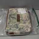 Christian Art Gifts Women's Premium Natural Canvas Vegan Leather Fashion Bible Cover: Amazing Grace - Inspirational Scripture, Sturdy Protective Book Carry Case Accessory, Creamy Brown Floral, Large