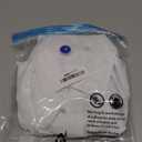 Alimens & Gentle Men's Dress Shirts 4-Way Stretch Long Sleeve Collared Casual Solid Wedding Dating Button Down Shirt (Large, White)