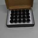 MIKKUPPA 20pcs M12X1.5 Mag Lug Nuts - 1.87" (47mm) Height 13/16" Hex Black Lug Nuts Replacement for 1983-2022 Toyota Camry, 1994-2022 Toyota RAV4, 1995-2023 Toyota 4Runner, 90942-01058 OEM Lug Nut