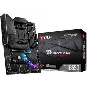 MSI MPG AMD B550 Gaming Plus Socket AM4 ATX DDR4-SDRAM Motherboard