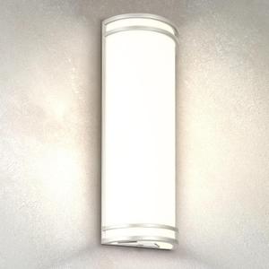 ASD 18 Inch LED Outdoor Sconce Lights - 20W 120-277V 3000K 4000K 5000K Nickel Exterior Lighting Fixtures, Dimmable Exterior Lights for House, Modern Patio Wall Light Fixture ETL