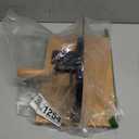 Manual Bread Slicer with Hand Crank, Classic Home Bread Slicer for Homemade Sourdough, Rotary Slicer with Adjustable Thickness, Premium Stainless Steel & Powerful Suction Cups (Black)