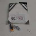 2 Pc Deep Floating Shelves ; 12 Inch Deep Wall Mounted Hanging Shelves for Living Room, Kitchen, Office, Bathroom and Bedroom Decor; Storage and Display Shelf Set (White)