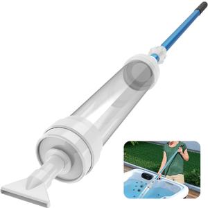 Paradise Power Spa Vac 6250 Compatible Hot Tub Vacuum - Cordless, No Batteries, Sucks Up Rocks, Leaves in Spas, Hot Tubs, Pool Steps