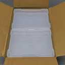 novelinks 12 Pack 5"x7" Clear Photo Storage Boxes with Lids, Plastic Photo Organizer Cases and Picture Boxes, Picture Storage Containers for Greeting Cards, Task boxes, Board Games