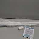 No Drill  No Tools Cordless Vinyl Horizontal Blindes, 44.5 W x 64H