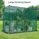 Crop Cage Plant Protection Tent 6.5 x 10 x 6.5 Ft, Large Grid & Protect Plants from Birds and Small Animals, Garden Cages with Storage Bag Suitable for Garden Patio Lawn