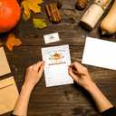 Koko Paper Co Sweet Little Pumpkin Baby Shower Invitations & Diaper Raffle Tickets  Fall Baby Shower Set  25 Invites, Envelopes & Raffle Cards  Made in the USA