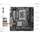 ASRock H610M/AC Supports 13th Gen & 12th Gen and Next gen Intel Core Processors (LGA1700)