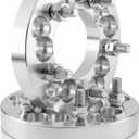 Customadeonly 1" Wheel Adapters 5x112 to 5x114.3 or 5x130 to 5x114.3 (2pcs M12x1.5) Compatible with 5x112 or 5x130 Hub to Mount 5x114.3 (5x4.5) Wheel -25mm Thick