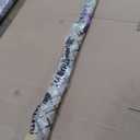 JONATHAN Y Moroccan Geometric Indoor Outdoor Round Area Rug 8 Ft Beige/Navy, Ourika Textured Weave for Backyard, Patio, Porch, Easy-Cleaning, High Traffic, Pet-Friendly, Non-Shedding (SMB108H-8R) (7'9" (Round))