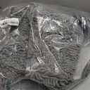 Area Rug Sets 2 Piece, Bath Mat Set, Plush Absorbent Shaggy Chenille Washable Mats, Includes, 24x17 and 30x20 Inch Rugs, Grey