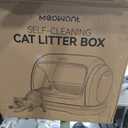 Petcove Automatic Self Cleaning Litter Box for Multiple Cats - PurrTek with Smart App (5GHz Wi-Fi), Triple Odor Control, Quiet Operation & Advanced Safety Sensors