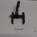 Ralos Bike Phone Mount, Aluminum Motorcycle Cellphone Holder, Mountain Bicycle Handlebar Cell Phone Clamp, Scooter Phone Clip for iPhone 16 Pro Max, 15 14 13 12 Mini, Samsung (Black)