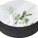 12" Round Mirrors for Centerpieces, Circle Mirror Centerpieces for Tables, Mirror Plates 2mm, Centerpieces & Wedding Decorations & Baby Shower Party & Christmas Decorations, 12pack