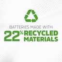 Energizer Power Plus Rechargeable AAA Batteries (4 Pack), 800mAh Triple A Batteries