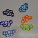 Hand Grip Strengthener, Finger exerciser, Grip Strength Trainer (6 PCS),NEW MATERIAL,Forearm grip workout, Finger Stretcher, Relieve Wrist Pain, Carpal tunnel. (Finger exerciser)