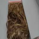 SEIKEA Ponytail Extension, 14" Short Wavy Drawstring Ponytail Lightweight Multi Layered Fake Pony Tails Hair Extensions Natural Soft Clip in Hair Extensions Ponytail Brown to Blonde