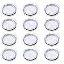 20oz Skinny Tumbler Replacement Lids 11pcs, 2.75in Cup Mouth Compatible with YETI Rambler and More Tumbler Cups，Spill Proof Splash Resistant Silicone Sliding Covers.