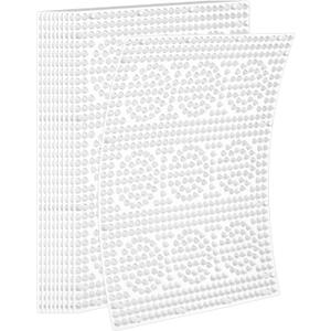 Uross Scat Mat for Cats 10PCS Deterrent Mat with Spikes Indoor Cat Repellent Mat Outdoor Scat Spikes Mat Indoor Cat Countertop Deterrent Keep Cats Off Counter