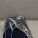 Soft Runner Rugs for Bedroom 2x6, Non Slip Runners for Hallway Kitchen Laundry Dorm Washable, Minimalist Low Pile Long Rugs for Boys Men Girls Kids, Navy Blue