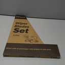 OEM Quality Windshield Wiper Blades, 18 and 18 DSV Standard Car Wiper Blades With Universal U/J Hook Only, Automotive Replacement Wiper Blades for my Car, Water Repellency Wiper Blade, Pack of 2