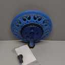 Melnor 65102-AMZ Sprout Metal 8-Pattern Sprinkler and QuickConnect Product Adapter Amazon Bundle, Blueberry Blue