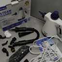 Steam Cleaner, Pressurized Handheld Steam Cleaner for Home with 12pcs Accessories & Safety Lock, Multi-Surface & Powerful Home Use Steamer for Cleaning, Car, Bathroom, Shower, Window, Grime, Grease