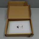 Floroom 6 Pack 5x7 Inch Clear Acrylic Sign Holders, Double-Sided Gold Display Stand Picture Frames for Table Numbers, Menus, Flyers, Weddings, and Offices