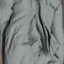 Love's cabin Twin Comforter Set Aqua, 5 Pieces Twin Bed in a Bag, All Season Bedding Sets with 1 Comforter, 1 Flat Sheet, 1 Fitted Sheet, 1 Pillowcase and 1 Pillow Sham