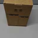 Small Size 33+17 oz Glass Food Storage Jars with Airtight Lids, Clear Glass Jar with Bamboo Lid, Airtight Food Canister for Tea, Candy, Coffee, Sugar, Cookie, Snack. (Round | 5+6 Inch)