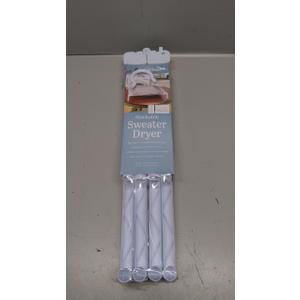 Whitmor Stackable Sweater Drying Rack White (27.75 x 28.25 x 5.75)