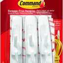 Command Strips 17001-VP-6PK Medium Command Hooks Value Pack 6 Count