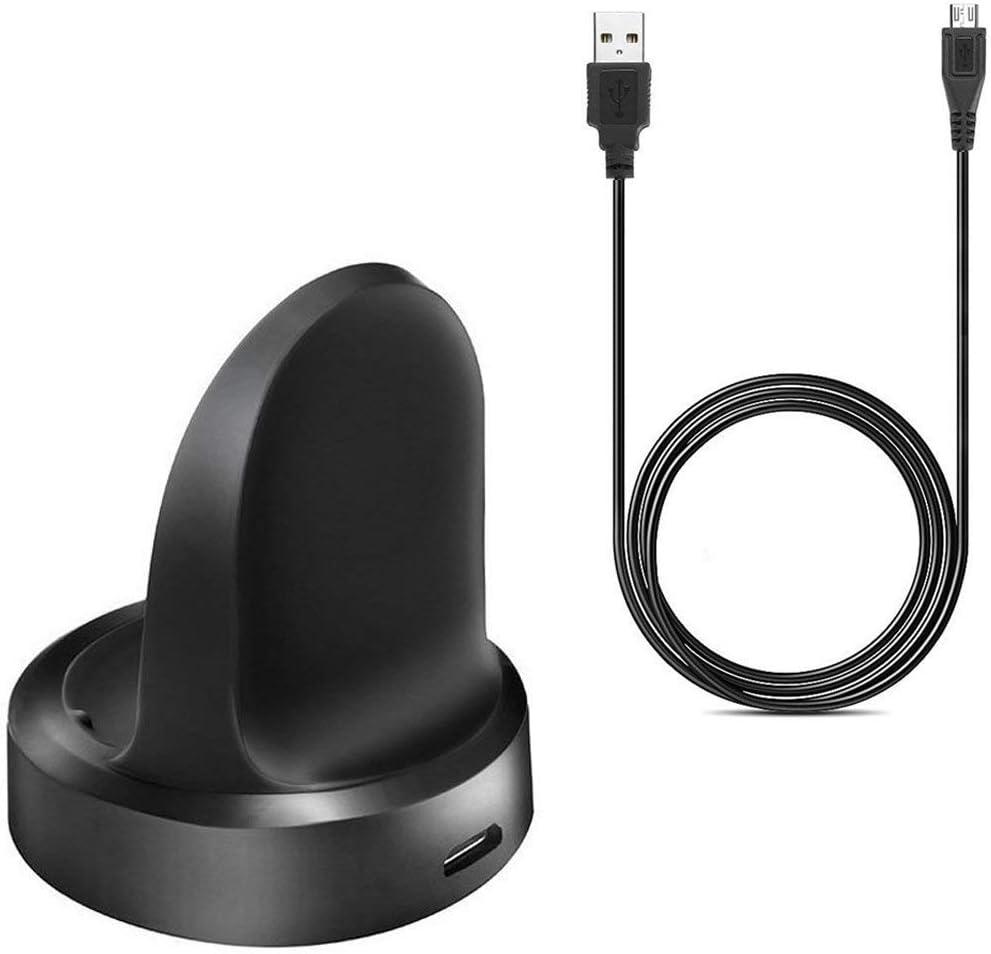 Galaxy Watch Charger 42mm 46mm, Replacement Charging Dock Cradle for Samsung Galaxy Smart Watch SM-R800 SM-R810 SM-R815 Gear S2 S3 Sport