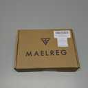 M MAELREG Golf Shirts for Men Short Sleeve Heather Jacquard Textured Stretch Moisture Wicking Performance Mens Polo Shirts (XL)