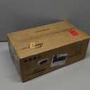 HOOBRO Corner Shelf Wall-Mounted, Set of 2 Floating Corner Shelves for Wall, 4-Tier Corner Bookshelves for Living Room, Bedroom, Bathroom, Home Office, Rustic Brown BF25BJP201 (41.3 Inches)