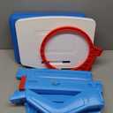 Toddler Basketball Hoop Indoor Mini Adjustable Basketball Goal with Ball Pump for Boys Girls Outdoor Toys for Backyard Game Outside Basketball Toy for Kids Age 2-4 3-5 6 7 4-8 Easter Birthday Gifts (Blue 1)