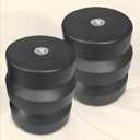 MILLISEC Rear Rubber Helper Bump Stops for 2002-2020 Cadillac Escalade | for 2000-2016 Chevrolet Avalanche 1500/Suburban XL 1500/Tahoe,for 2000-2020 GMC Yukon/Yukon XL 1500,OEM Replaces# GMRYS4