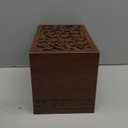 Cremation Urns for Human Ashes Adult Male or Female, Funeral Memorial Urns for Ashes, Wooden Tree of Life Decorative Urns Box and Casket for Men Women Child, Burial Urn for Adults Up to 250 IBS