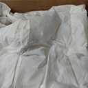 Goose Feather Down Comforter Queen Size, White 100% Cotton Duvet Insert, All Season Hotel Bedding Fluffy Cotton Comforter with Corner Tabs (White, Queen)