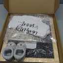 Pregnancy Announcement, Coming Soon Baby Announcement For Grandparents Dad Husband Family, Pregnancy Reveal Ideas, Gender Reveal Baby Shower Gifts -Felt Letter Board, Onesie, Booties, Wooden Sign