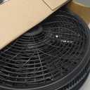 Lasko Pedestal Fan, Oscillating Fan for Bedroom with Adjustable Height and 3 Cooling Speeds, Portable, 18", Black, 1827