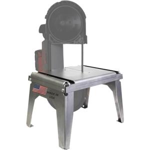 Diktator Grinders Portaband Table- Steel Stand for Portaband Saw with Mitre Slots & Formed Legs for Better Control- Compatible with Milwaukee Grinder Setups & Supports Portable Table Saw Functionality